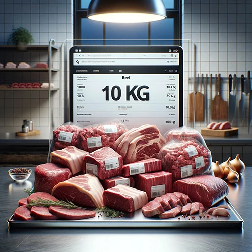 Colis de boeuf 10 kg